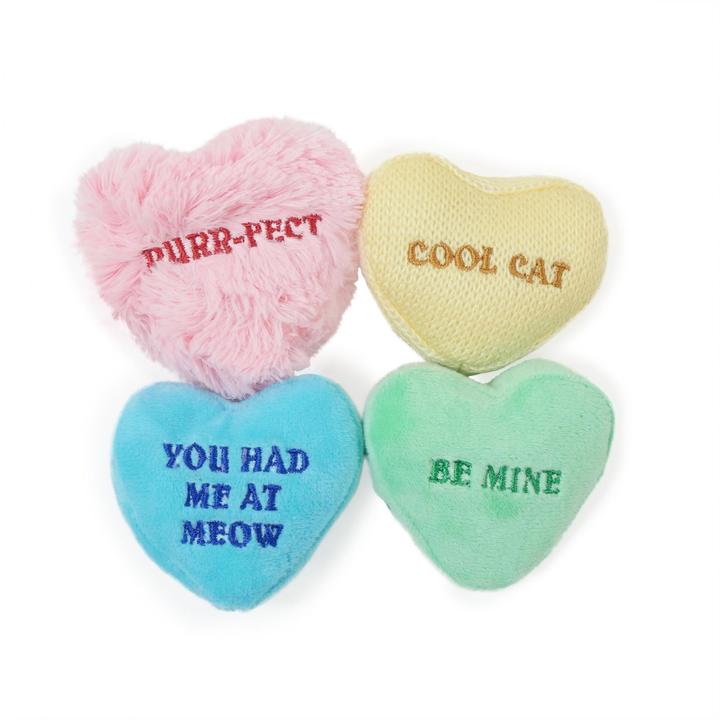 Rosewood Catnip Sweethearts Cat Toy