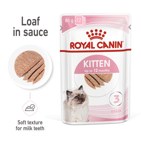 ROYAL CANIN® Feline Health Nutrition Kitten Wet Cat Food in Loaf
