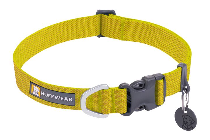 Ruffwear Hi & Light Lightweight Dog Collar Lichen Green