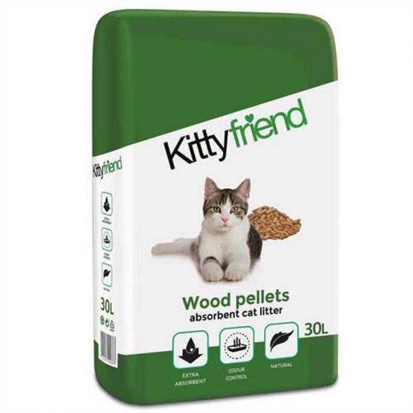 Sanicat Kittyfriend Beauticat Wood Cat Litter