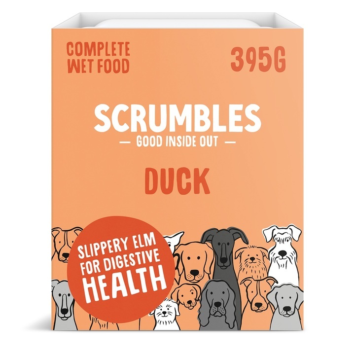 Scrumbles Grain Free Duck Wet Dog Food