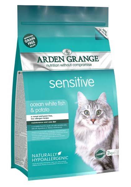 Arden Grange Sensitive Fish & Potato Grain Free Cat Food