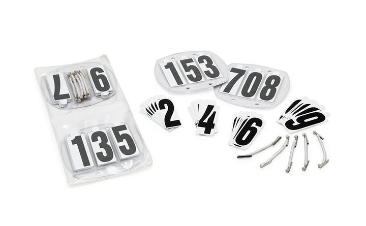 Shires Bridle Number Kit Clear