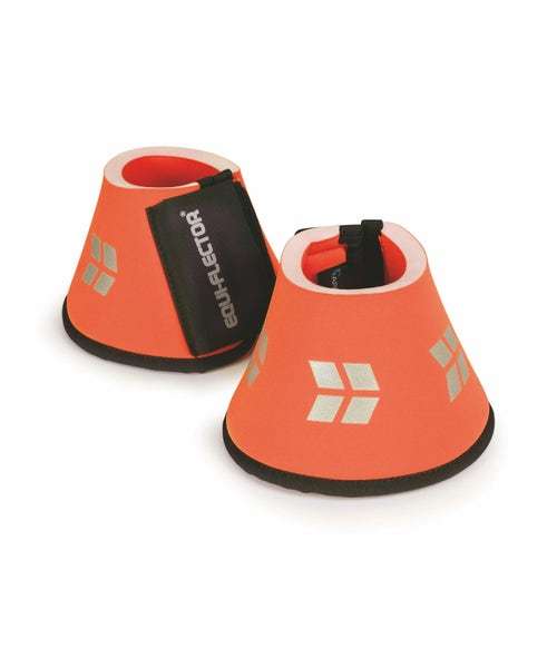 Shires EQUI-FLECTOR® Over Reach Boots Orange