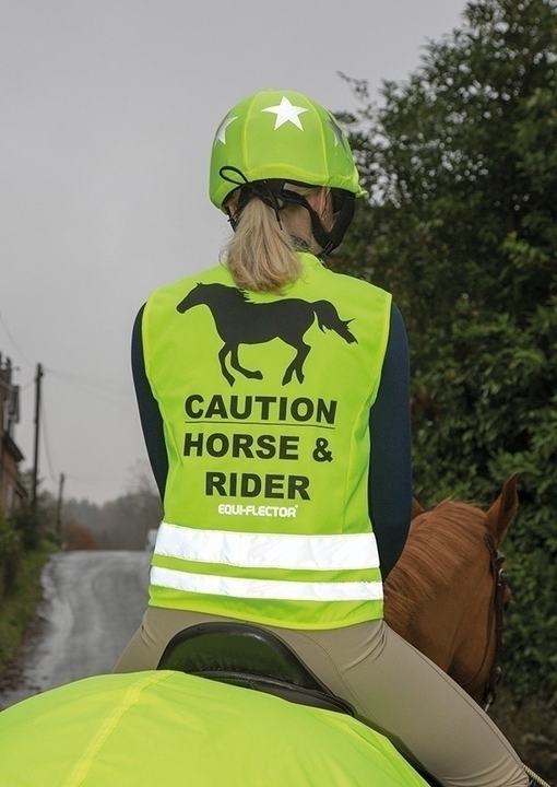 Shires EQUI-FLECTOR Safety Vest Yellow