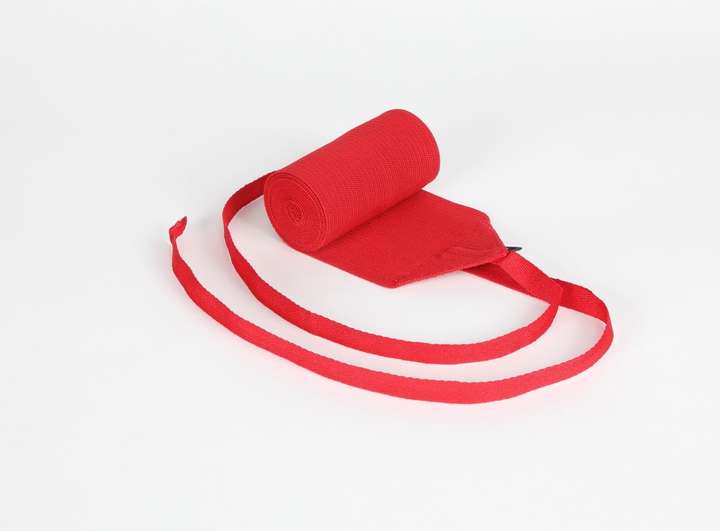 Shires Exercise Or Tail Bandage Red