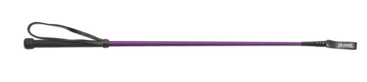 Shires Thread Stem Whip - Childrens Purple