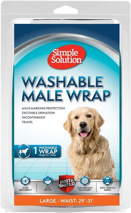Simple Solution Dog Male Washable Wrap