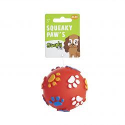 Simply Pet Squeaky Paw Toy for Dogs
