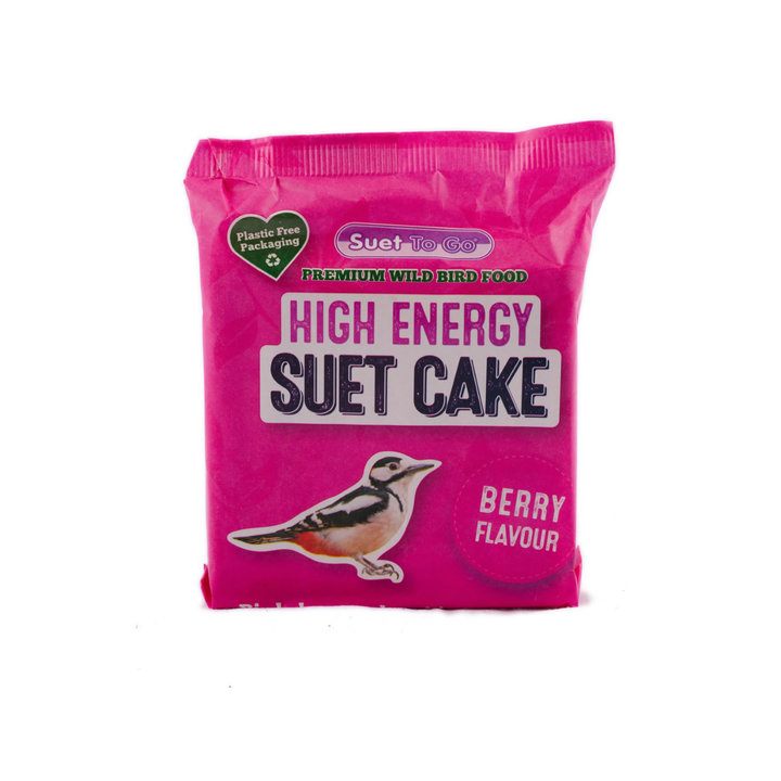 Suet To Go High Energy Suet Cake Berry for Birds Insect
