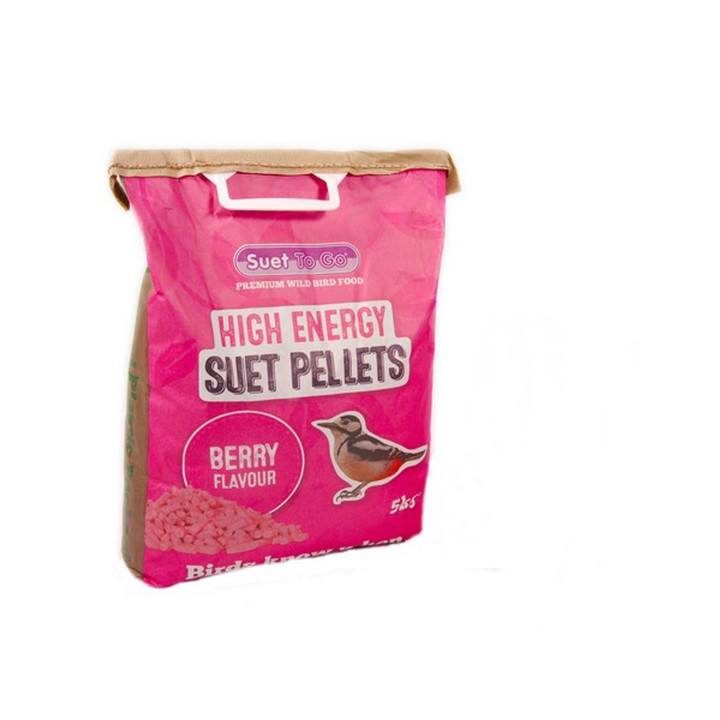 Suet To Go Pellets Berry for Birds