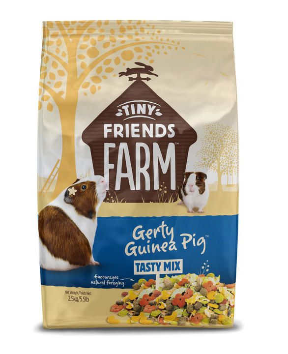 Supreme Tiny Friends Farm Gerty Guinea Pig Tasty Mix