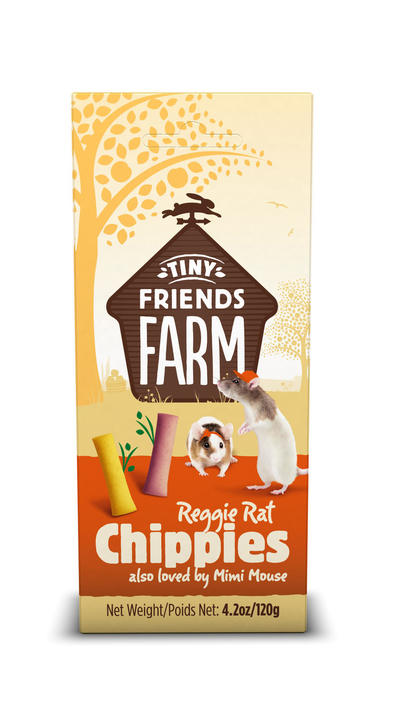 Supreme Tiny Friends Farm Reggie Rat & Mimi Mouse Chippies