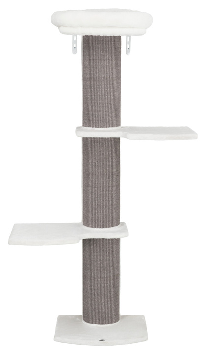 Trixie Acadia Scratching Post with Wall Mounting for Cats White/Grey