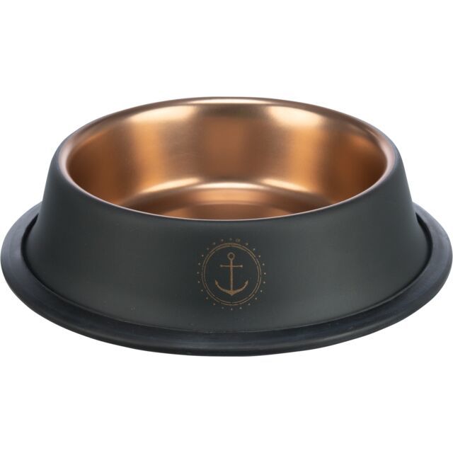 Trixie BE NORDIC Bowl Stainless Steel Black/Bronze for Cats