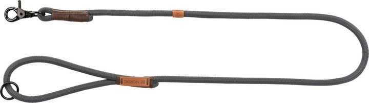 Trixie BE NORDIC Leash for Dogs Dark Grey/Brown