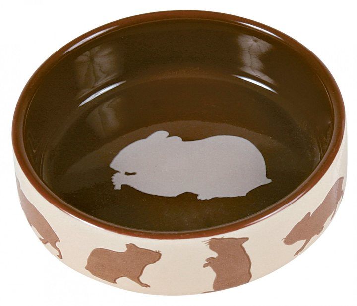 Trixie Ceramic Bowl with Hamster Motif