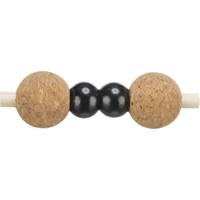 Trixie CityStyle Dumbbell Cork Wood Cat Toy