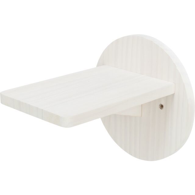 Trixie Climbing Cat Step for Wall Pine Wood White