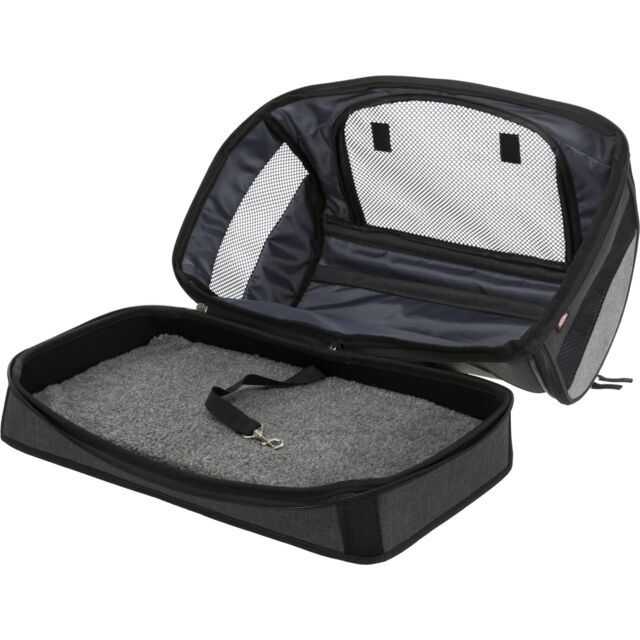 Trixie Dog Carrier Holly Black & Grey