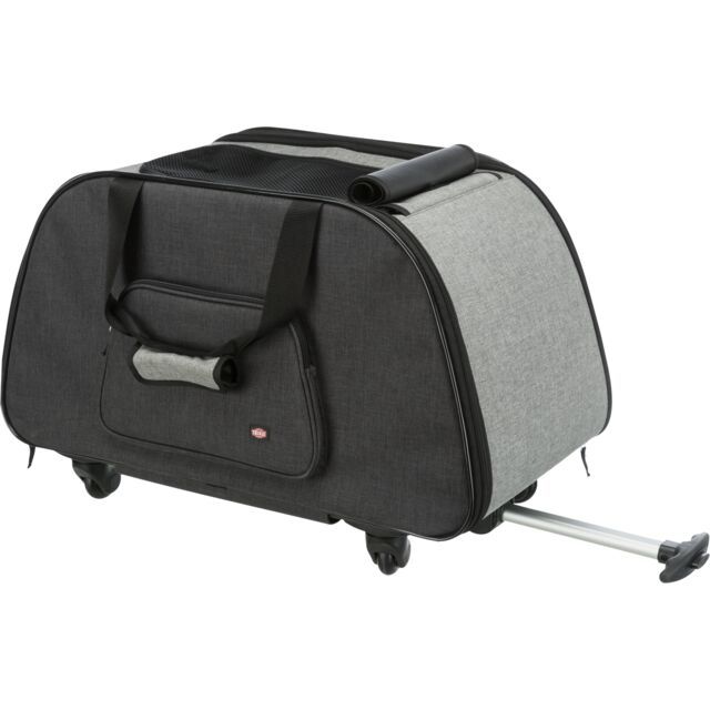 Trixie Dog Trolley with Removable Chassis Black/Grey