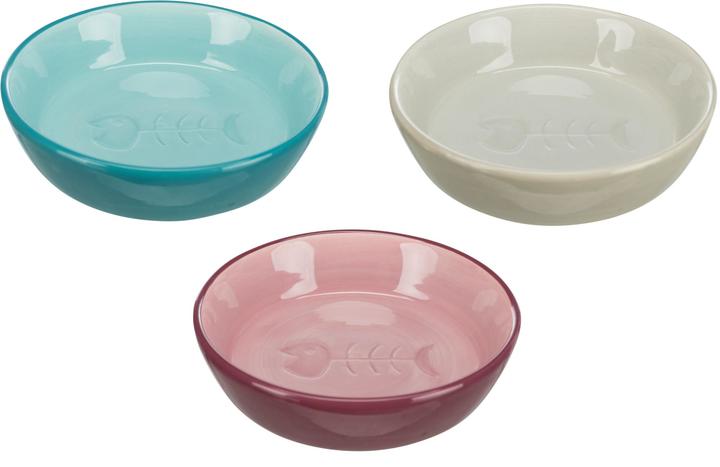 Trixie Fishbone Assorted Ceramic Bowl for Cats