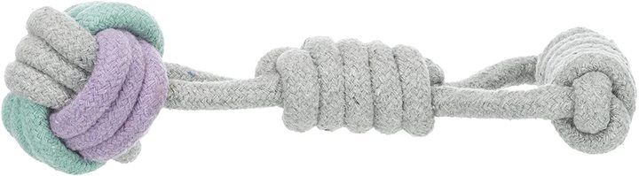 Trixie Junior Knot Ball on a Rope Dog Toy
