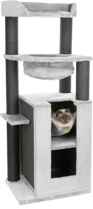 Trixie Leandro Scratching Post Light Grey for Cats