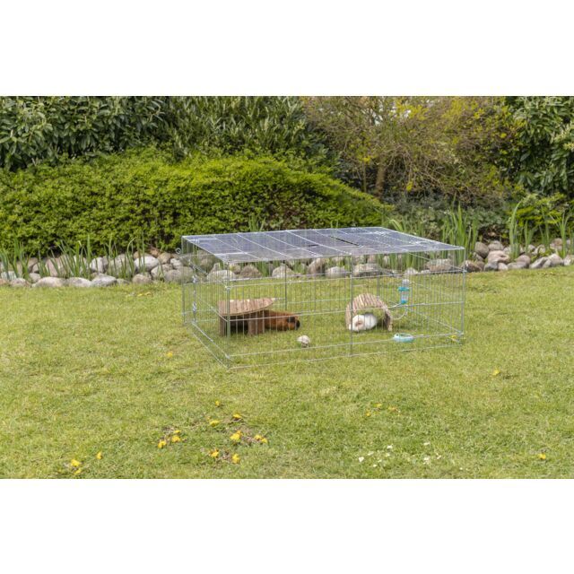 Trixie Natura Net for Outdoor with Cover Metal for Small Animals