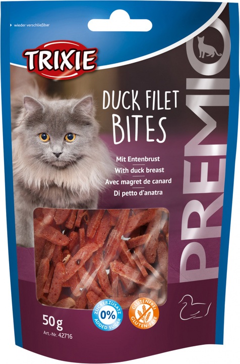 Trixie PREMIO Duck Filet Bites for Cats