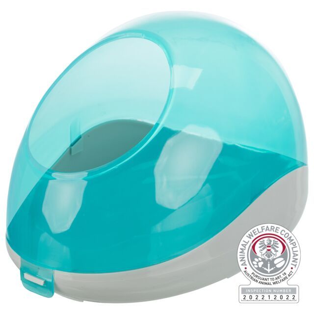 Trixie Turquoise/Light Grey Sand Bath for Small Animals