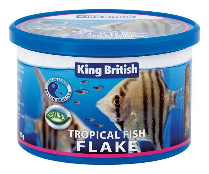 King British Tropical Fish Flakes