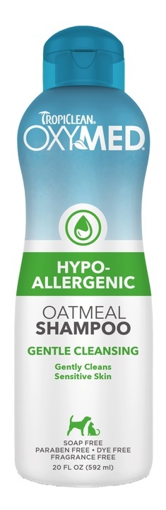 TropiClean Oxy-Med Hypo-Allergenic Oatmeal Pet Shampoo