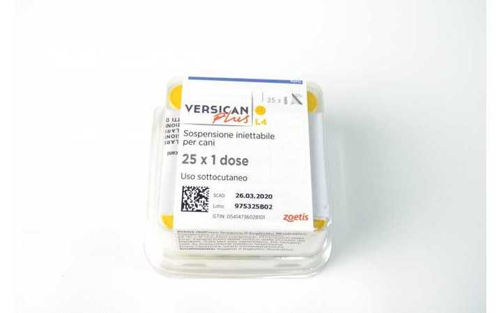 Versican Plus L4 suspension for injection for dogs