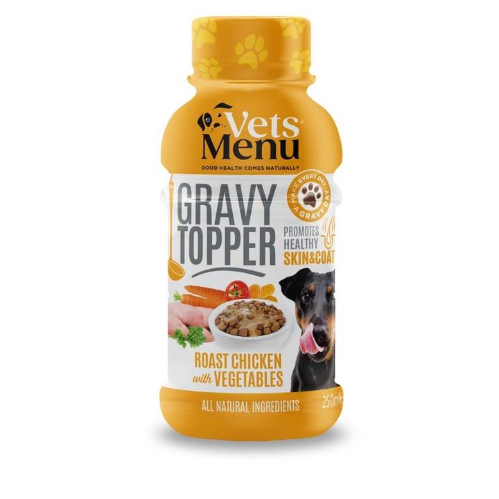 Vets Menu Gravy Topper for Dogs Chicken