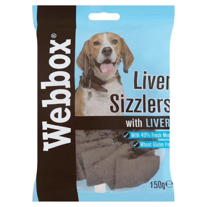 Webbox Liver Sizzlers Dog Treats
