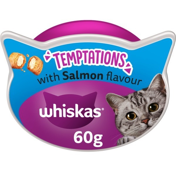 Whiskas Temptations Cat Treats with Salmon