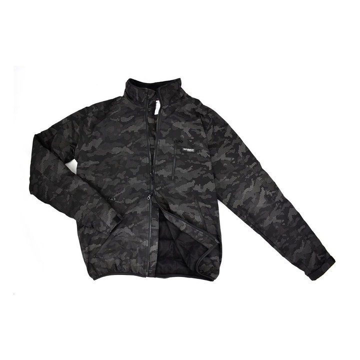 Whitaker Sydney Reflective Black Camo Jacket