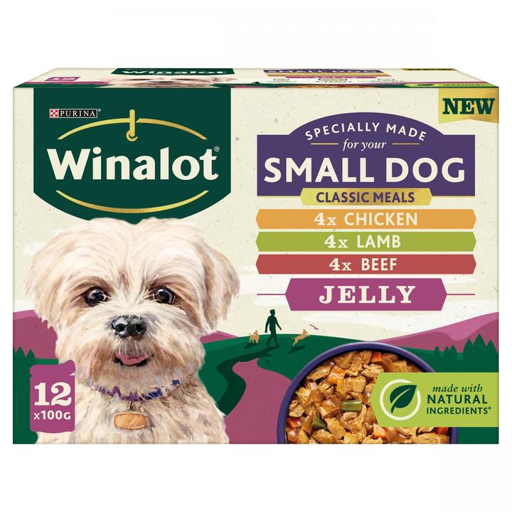 Winalot Small Dog Food Mixed in Jelly