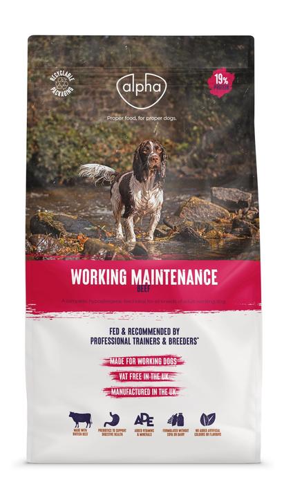 Alpha Working Maintenance Dog Food