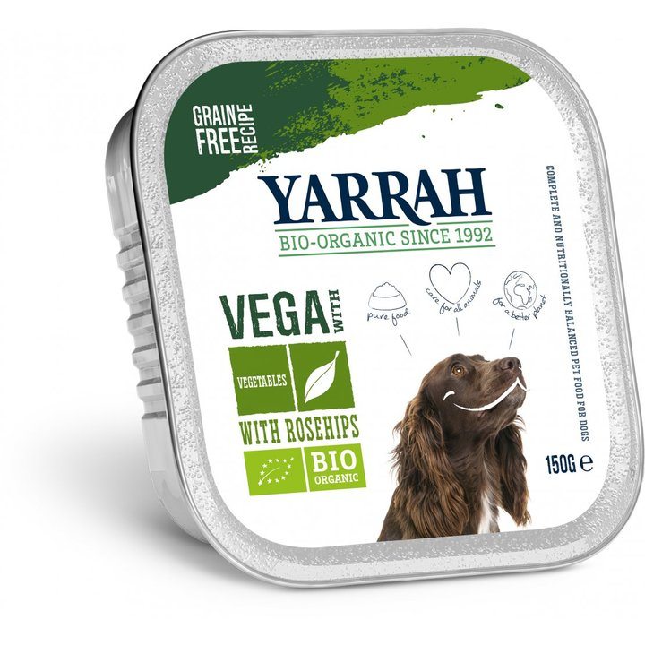 Yarrah Organic Grain Free Vega Dog Food Chunks