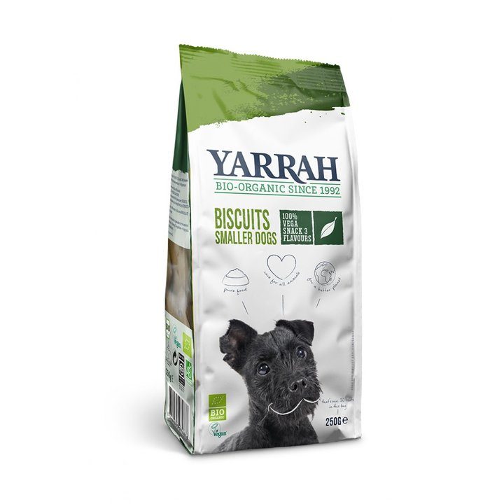 Yarrah Organic Vegetarian/Vegan Dog Biscuits for Small Dogs