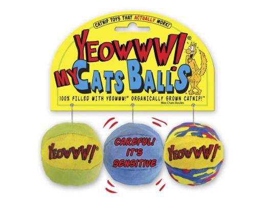 Yeowww! Catnip My Cat Catnip Balls