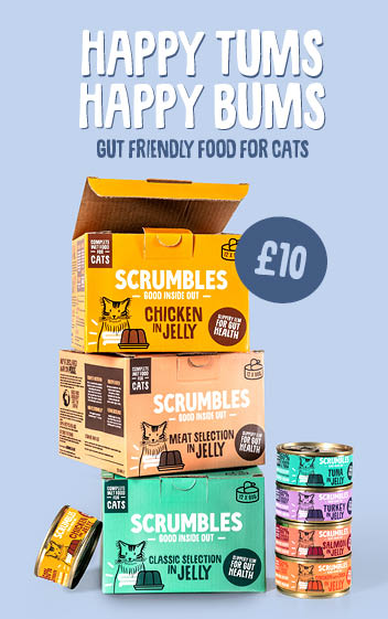 Scrumbles May B SKU cat wet food