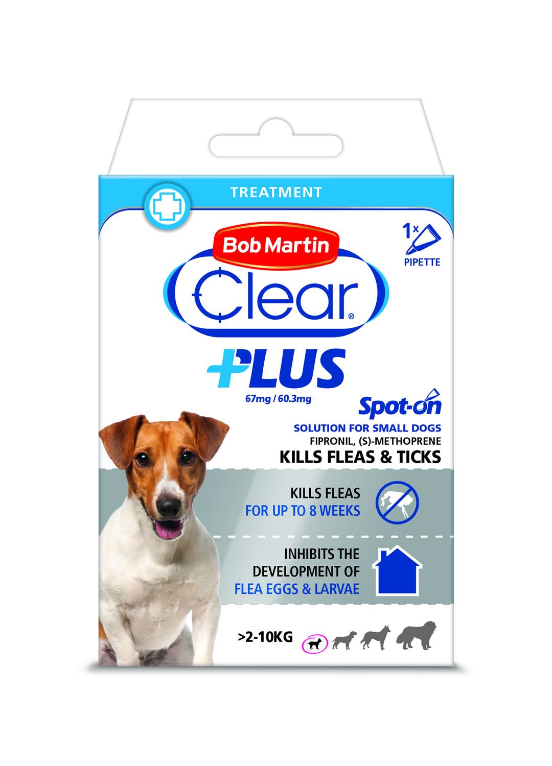Bob Martin Clear Plus Spot On Solution for Dogs & Cats VioVet.co.uk