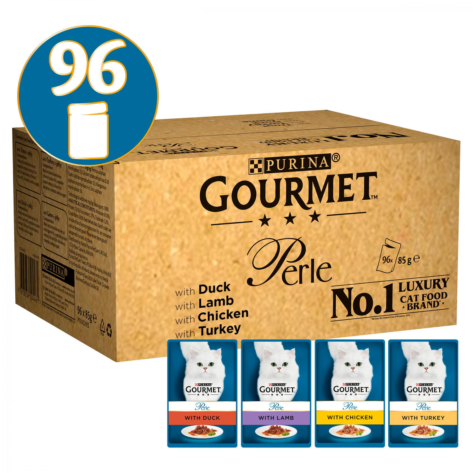 Gourmet Perle Mixed Selection Cat Food Mega Packs VioVet