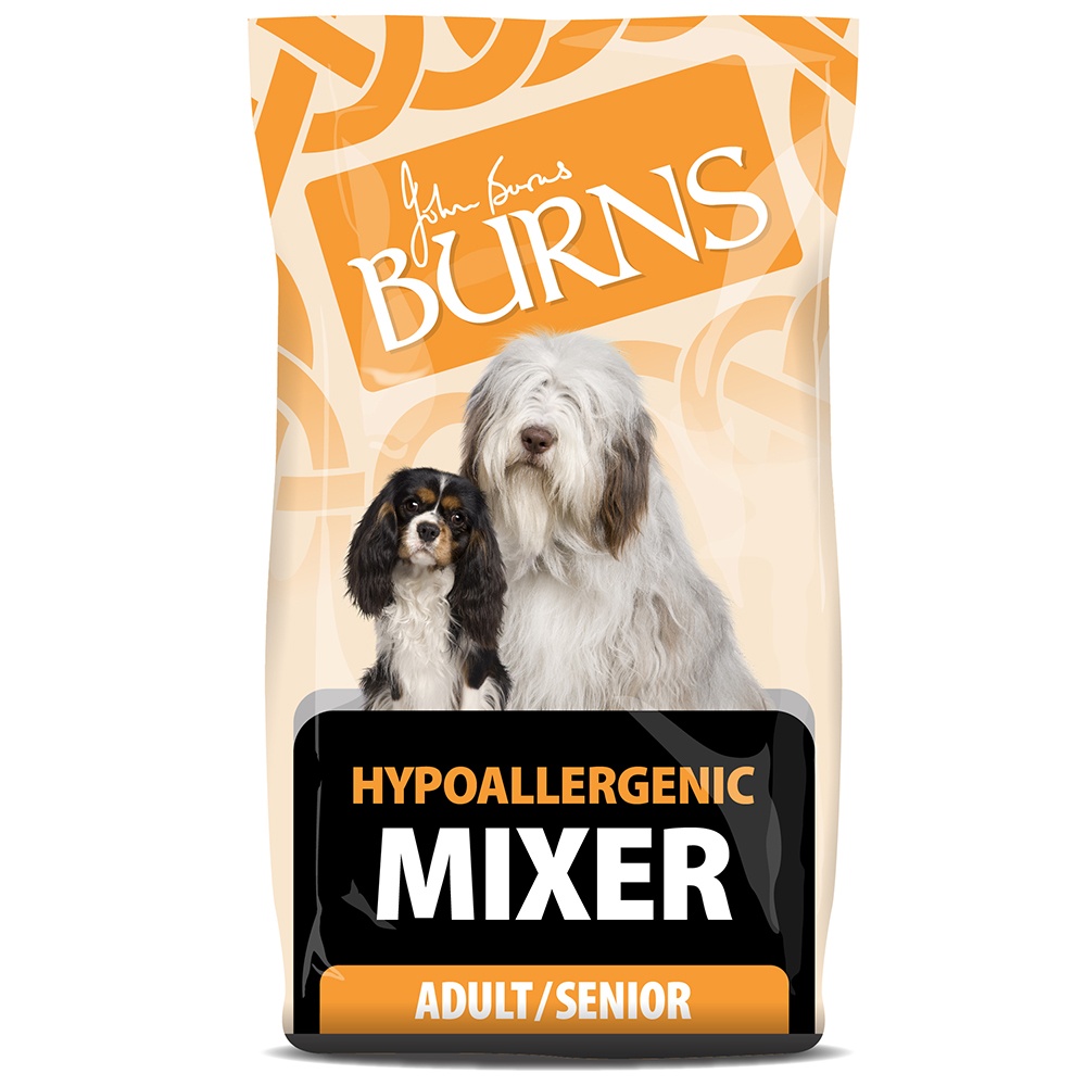 Burns Pet Nutrition Adult & Senior Hypoallergenic Mixer
