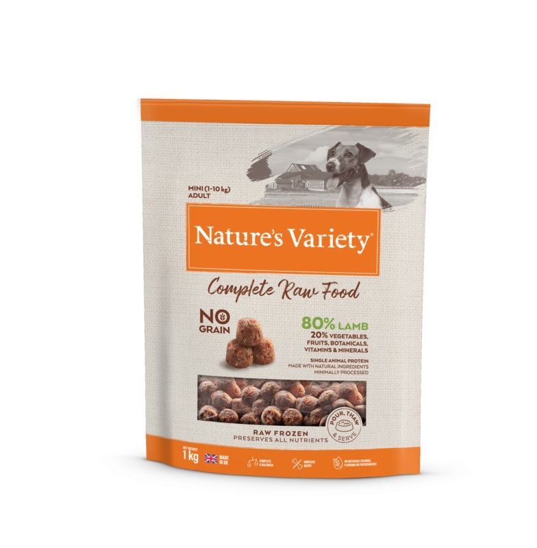 parkere Persona hierarki Nature's Variety Complete Lamb Raw Food for Mini Dogs | VioVet.co.uk
