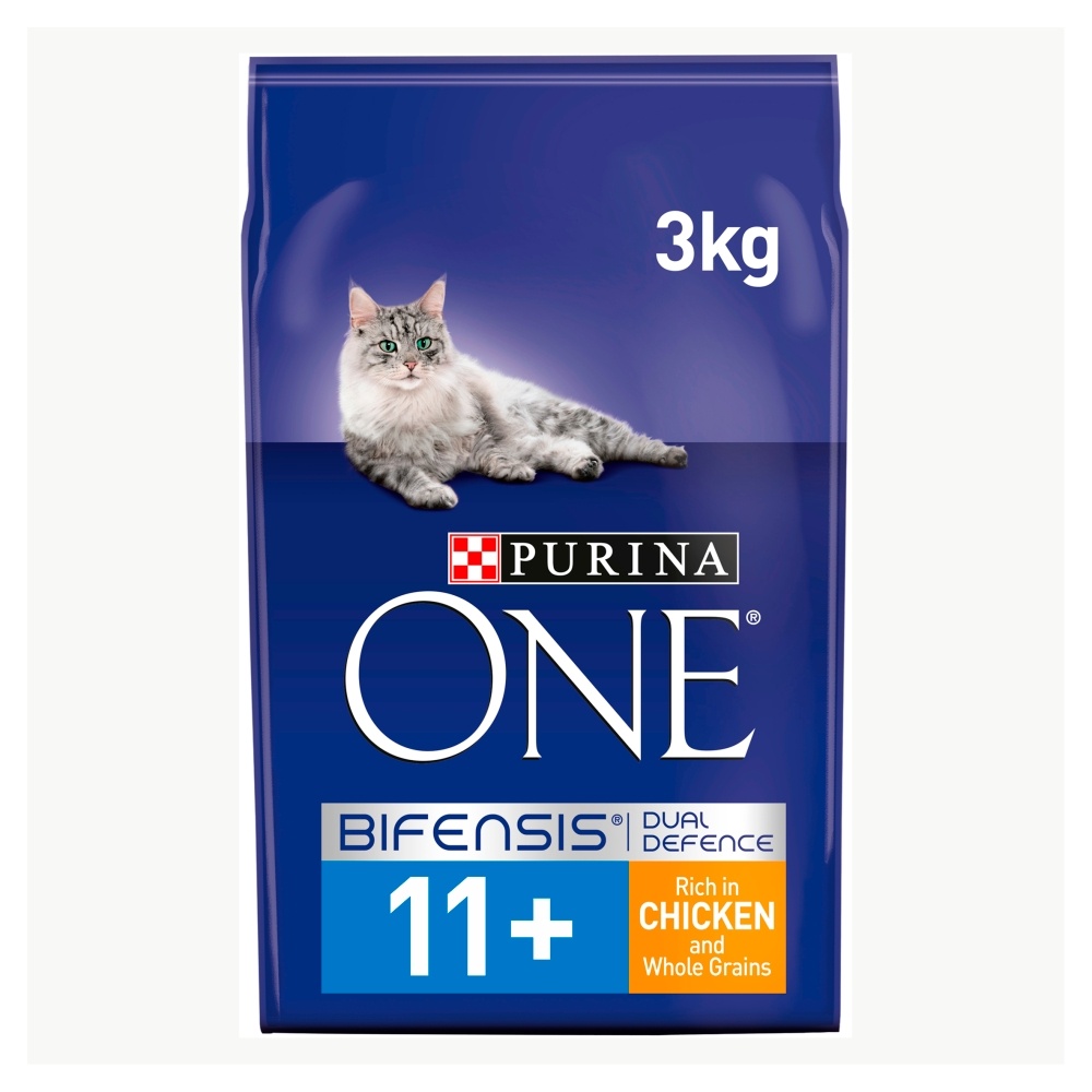 PURINA ONE Senior 11+ 🐱 Cat Food Chicken and Wholegrain