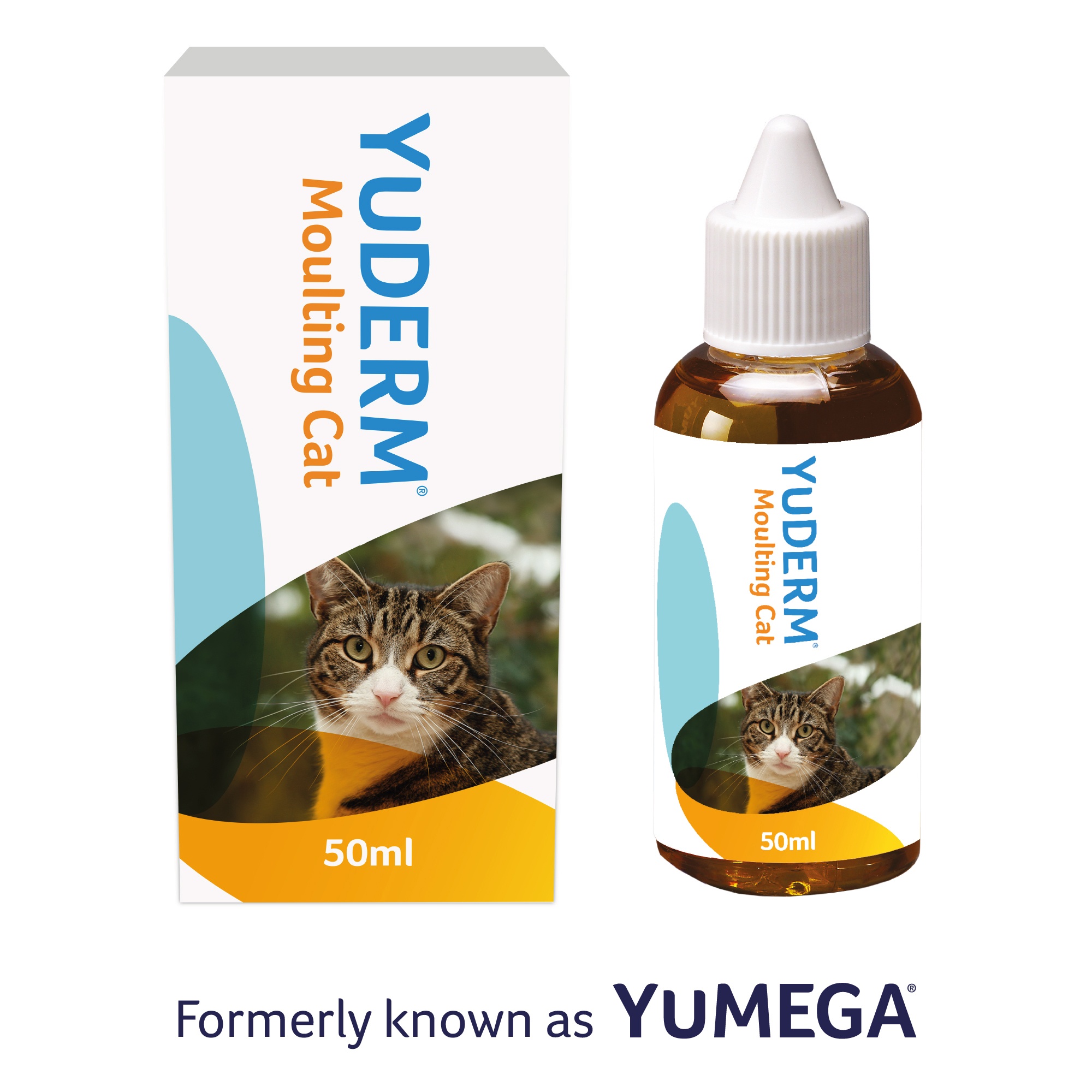 YuDERM Moulting Cat Skin & Coat Supplement VioVet.co.uk